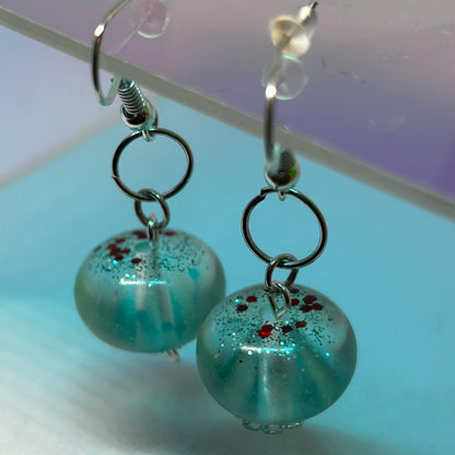 Blue Mist Drops | Small Earrings