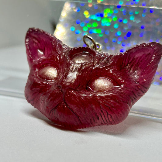 Dark Rose | Spicy Catto Keyring