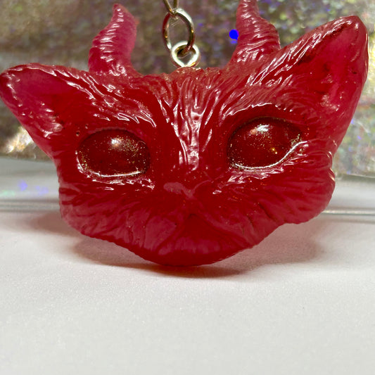 Sour Cherry Kitty | Spicy Catto Keyring