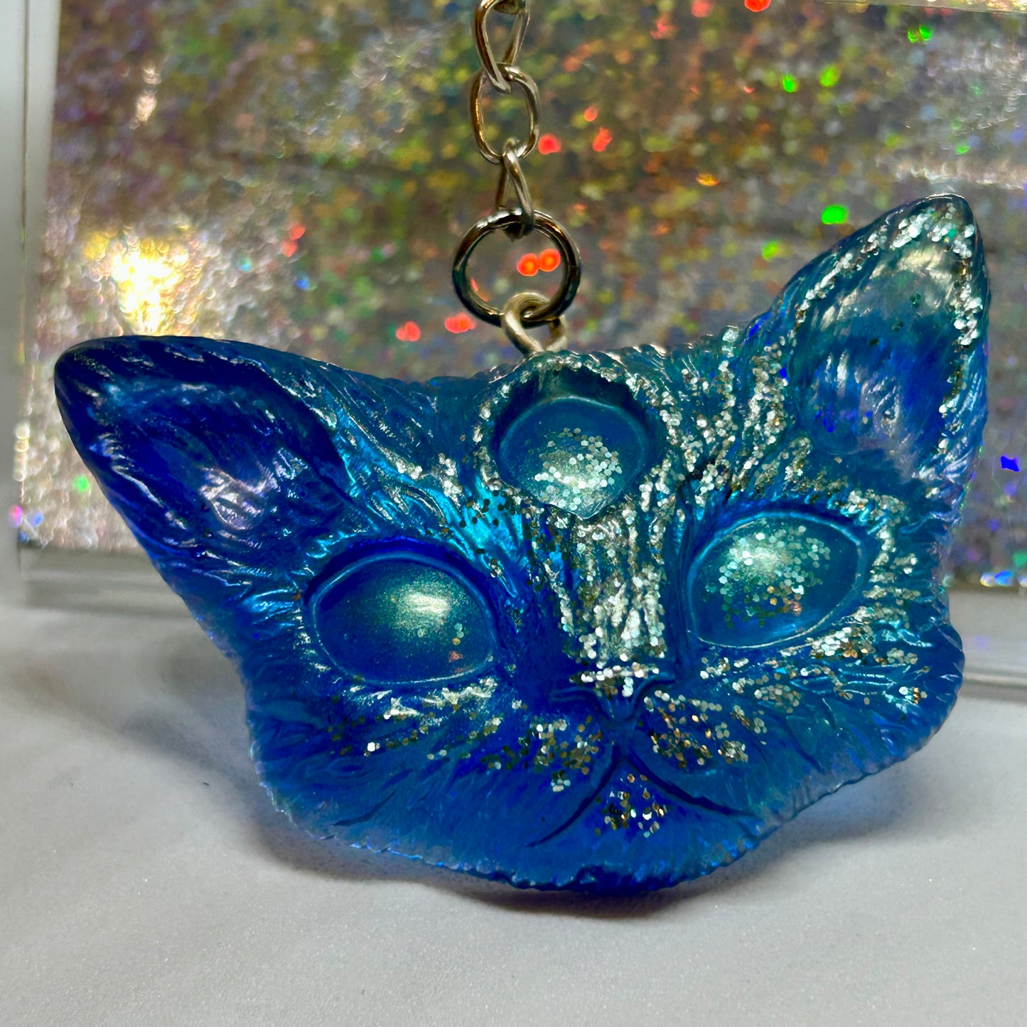 Blue Moon Lagoon | Spicy Catto Keyring