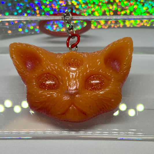 Strawberries & Orange Creme | Spicy Catto Keyring