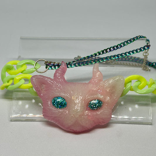 Baby Pink Raver | Spicy Catto Necklace